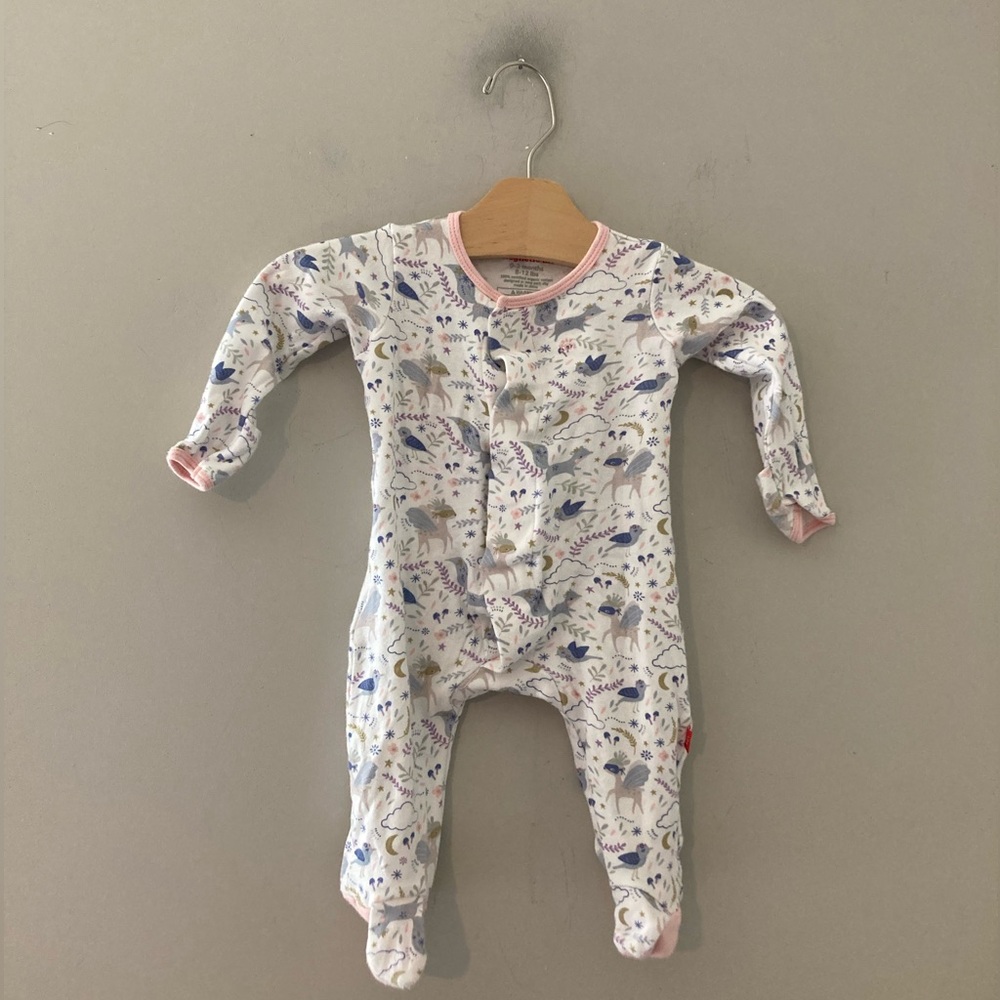 $18 ADD ON magnetic me footie pajamas nested bean kyte baby little sleepies